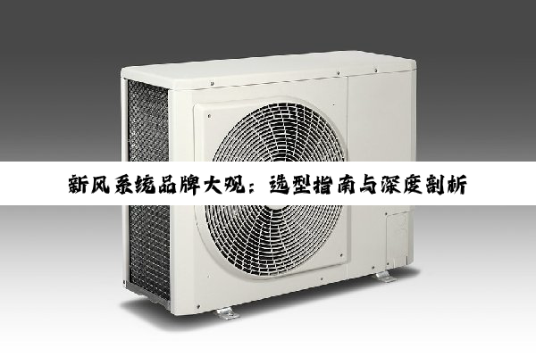 【科普解答】新风系统品牌大观：选型指南与深度剖析